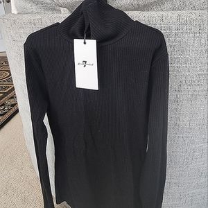 Black turtle neck top! New!!!